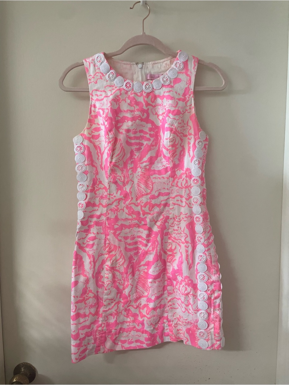 LILLY PULITZER Mila Shift Dress In Coral Reef Beside The Point